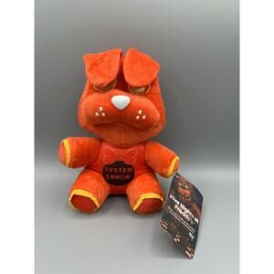 Funko FNAF System Error Bunny Plush Red NWT Collectible